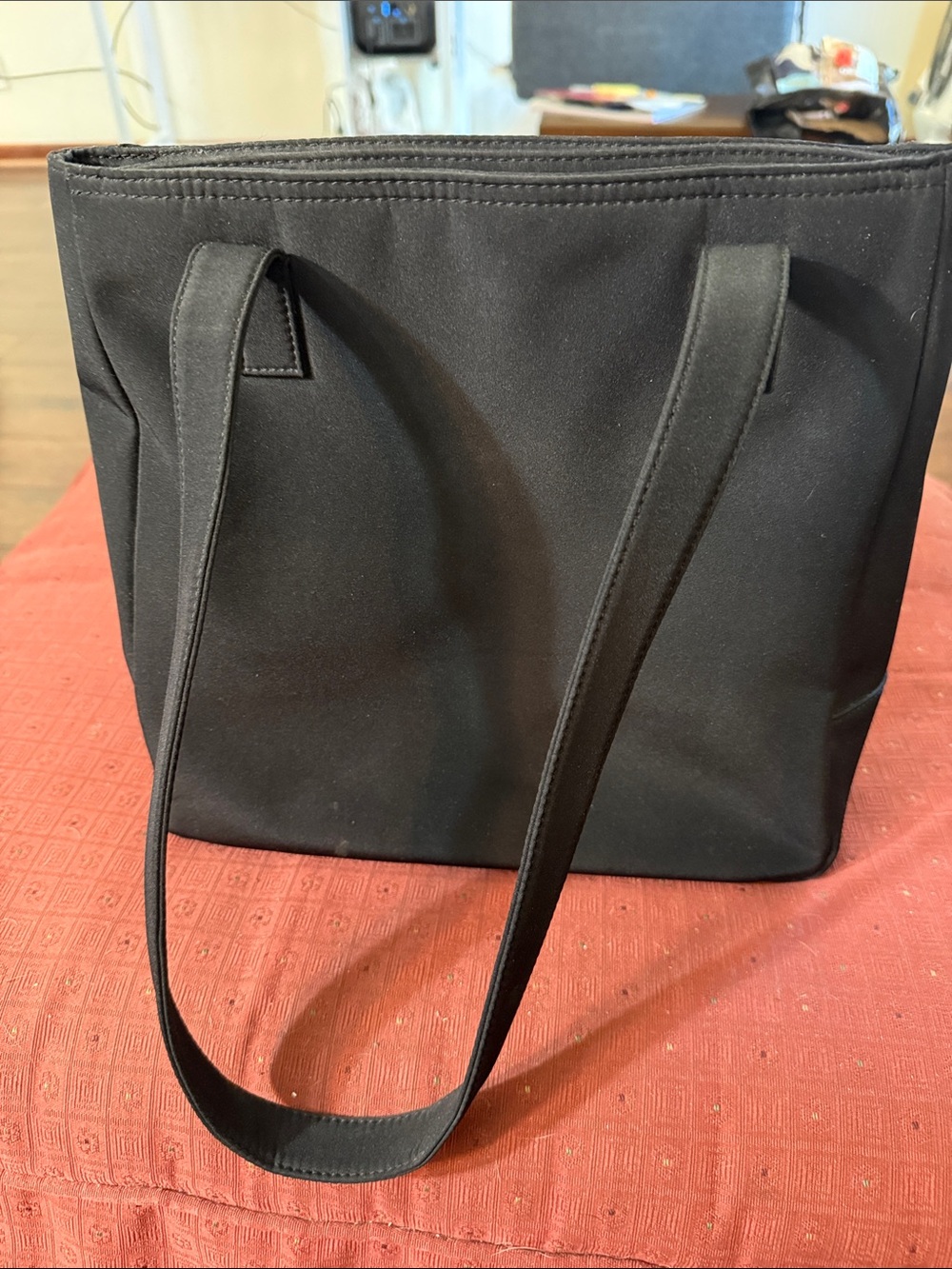 Classic Black Women's Tote Bag - Talbots